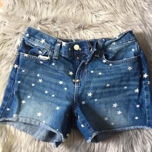 old navy star patterned shorts